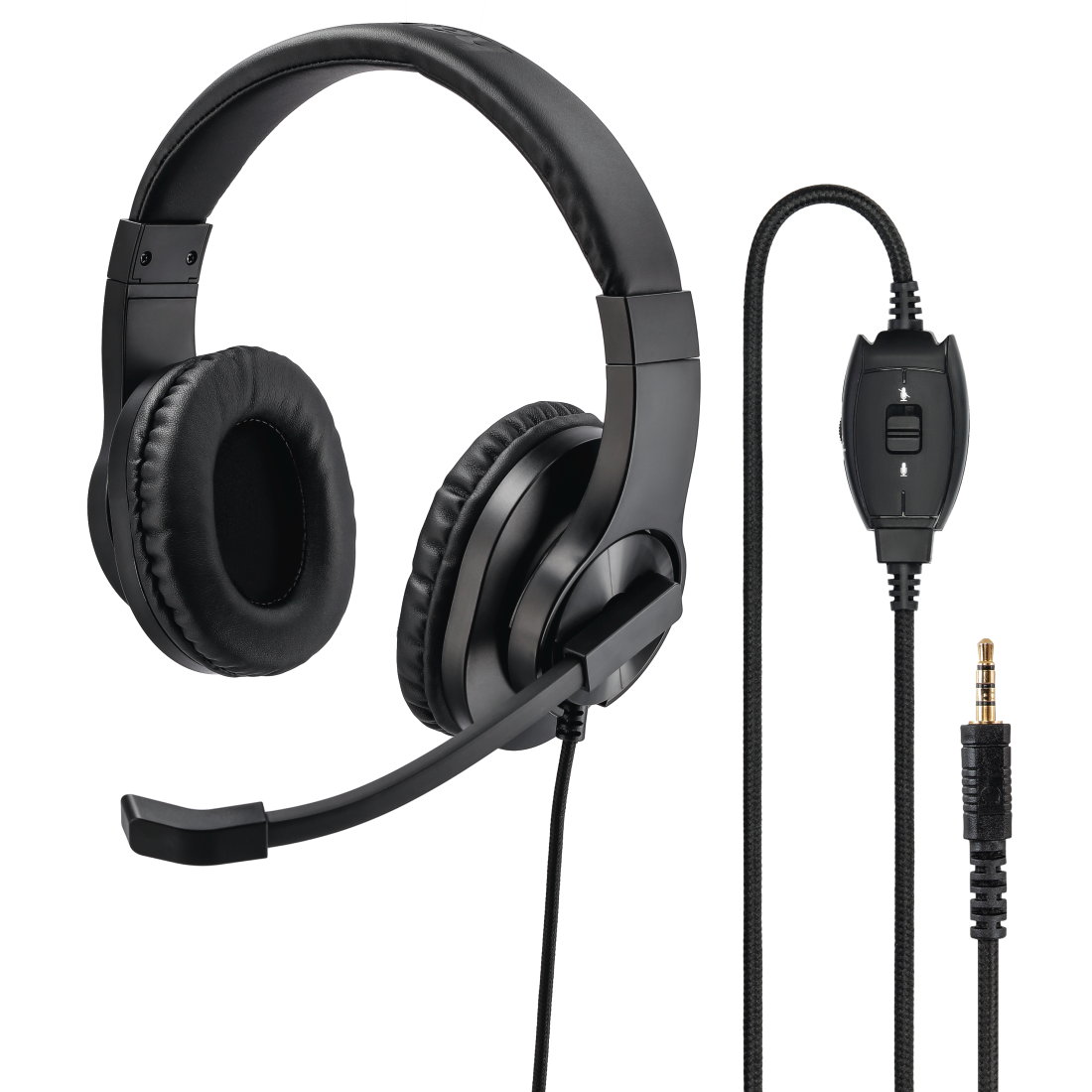 HAMA 139926 "HS-P350" PC OFF HEADSET, STEREO, BLACK
