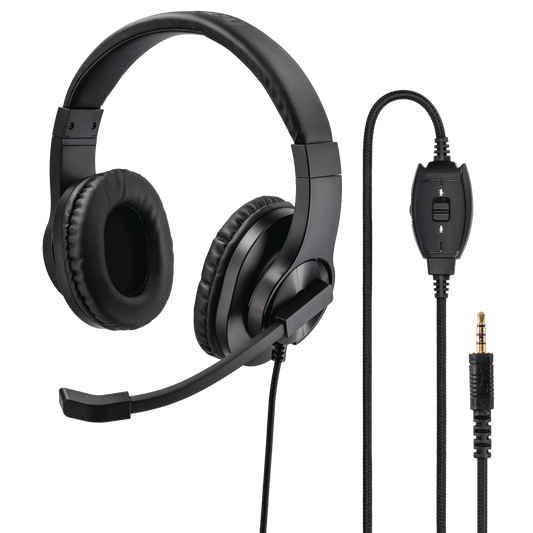 HAMA 139926 "HS-P350" PC OFF HEADSET, STEREO, BLACK