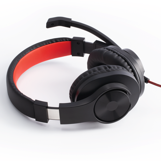 HAMA 139927 "HS-USB400" PC Office Headset, Stereo, black