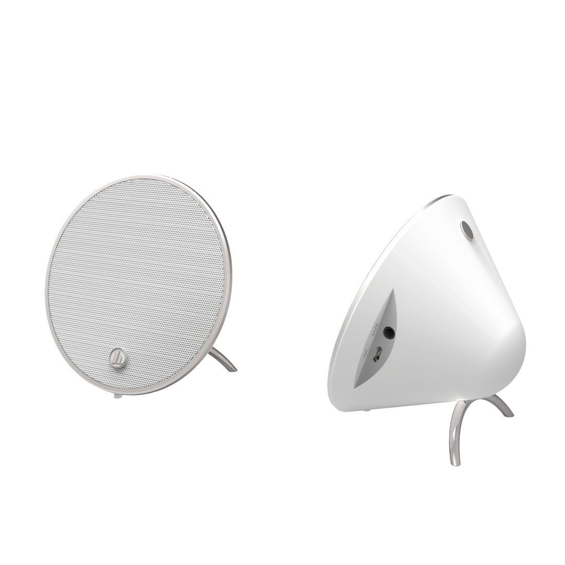 HAMA 173165 "Cones" Mobile Bluetooth® Speaker Set, white