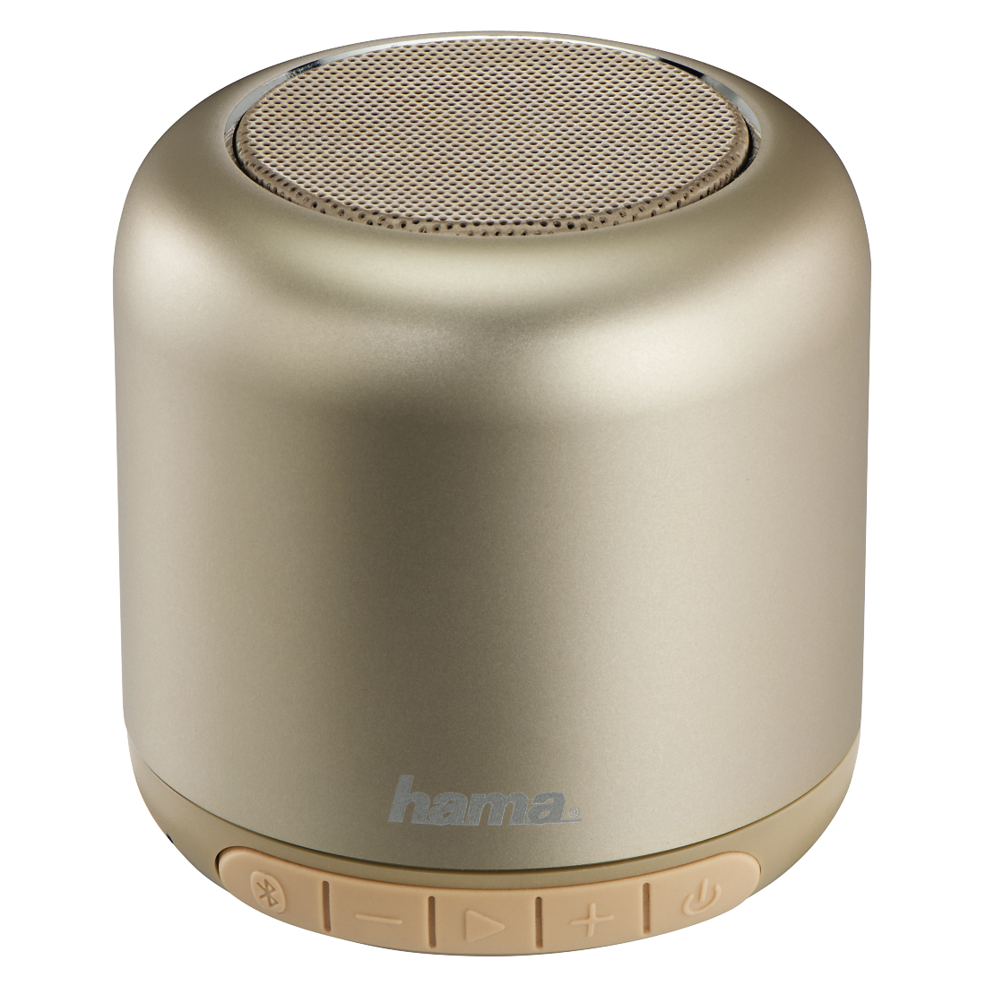 HAMA 173180 "Steel Drum" Mobile Bluetooth® Loudspeaker, gold