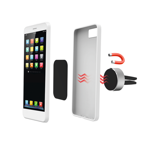 HAMA 173765 "Magnetic Aluminium" Universal Smartphone Holder