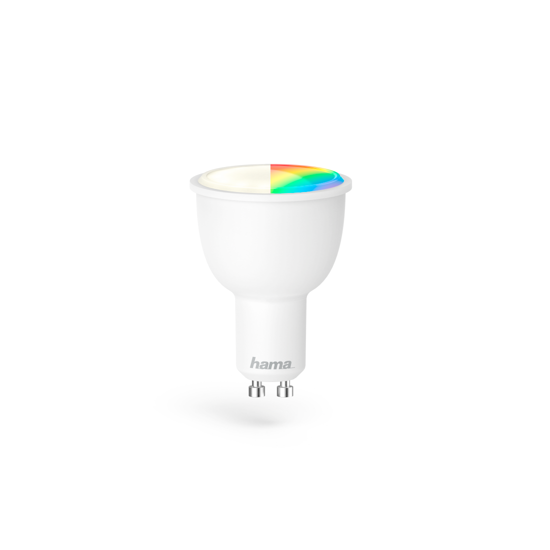 Hama176548 WiFi-LED Light, GU10, 4.5W, RGB, can be dimmed