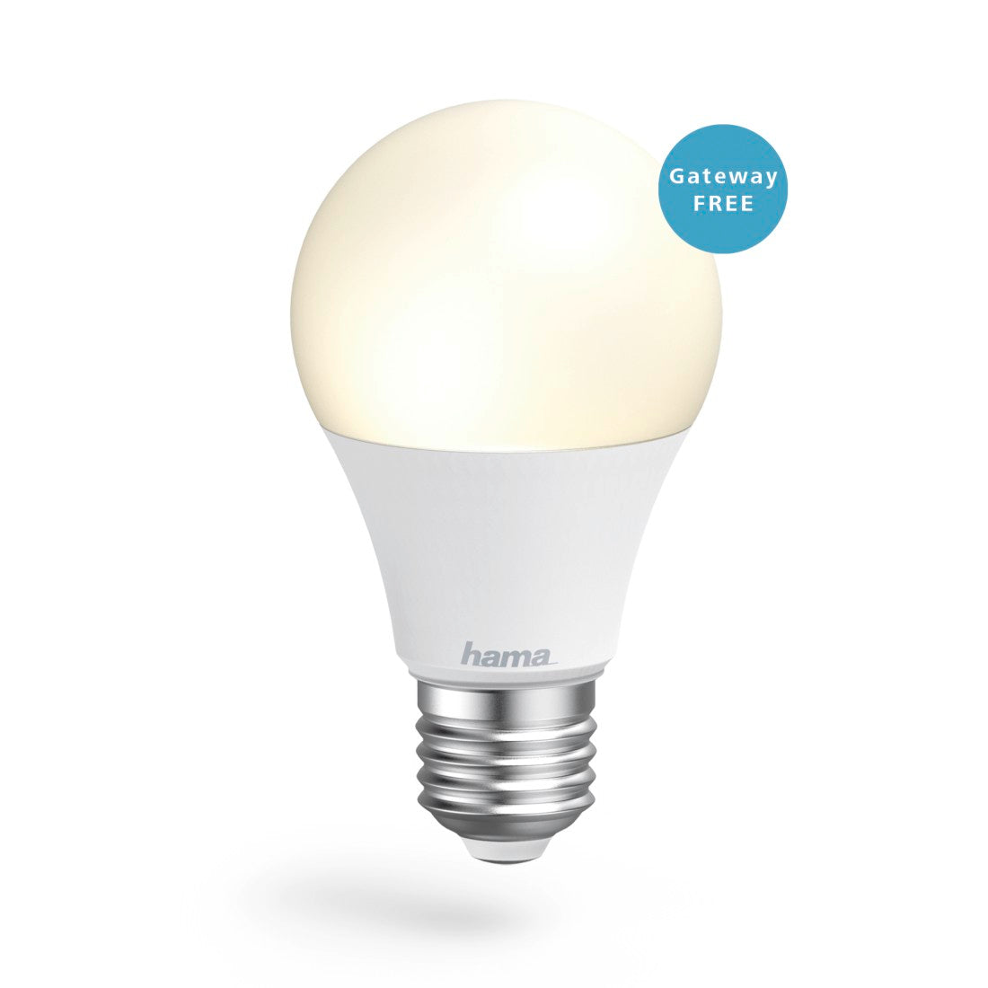 Hama 176550 WiFi-LED Light, E27, 10W, white, can be dimmed