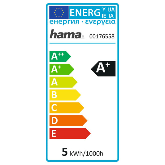Hama 176558 WiFi-LED Light, GU10, 4.5W, white, can be dimmed