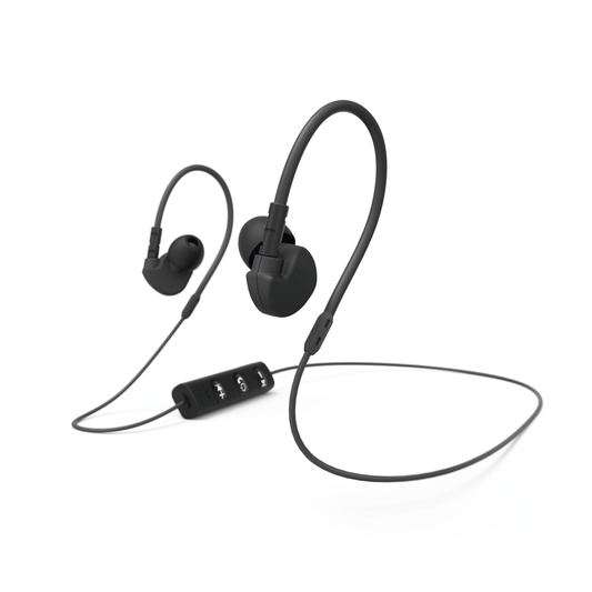 HAMA 177094 "RUN BT"SPORTS HEADPHONES, IN EAR, MIC,EAR HOOK, BLACK