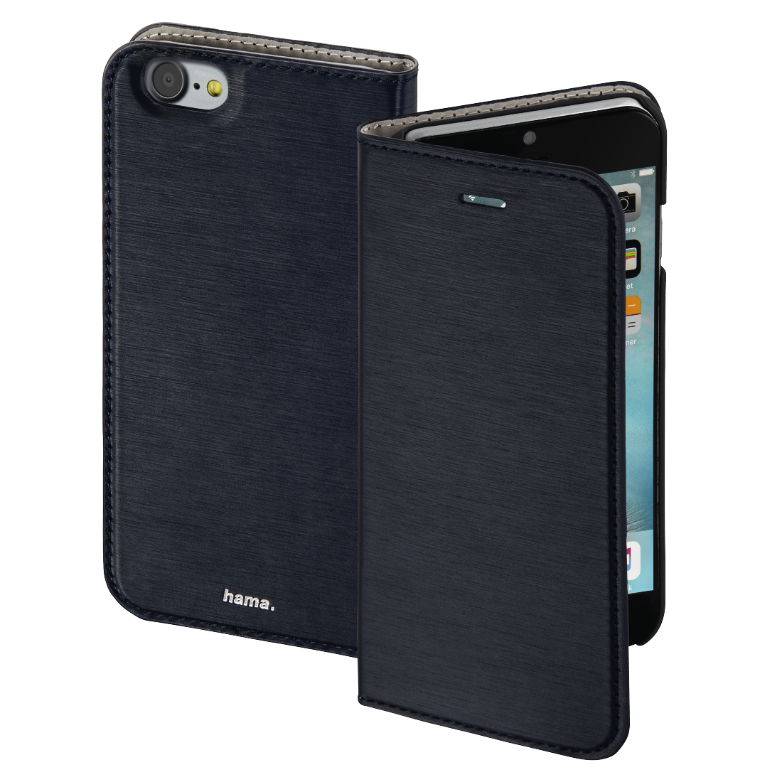 HAMA 177807 "Slim" Booklet Case for Apple iPhone 7/8, navy