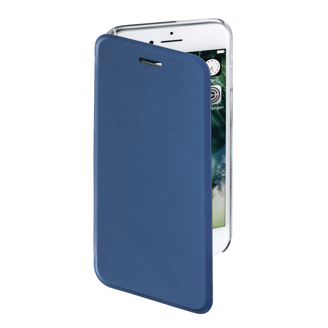HAMA 177811 "Clear" Booklet Case for Apple iPhone 7/8, dark blue