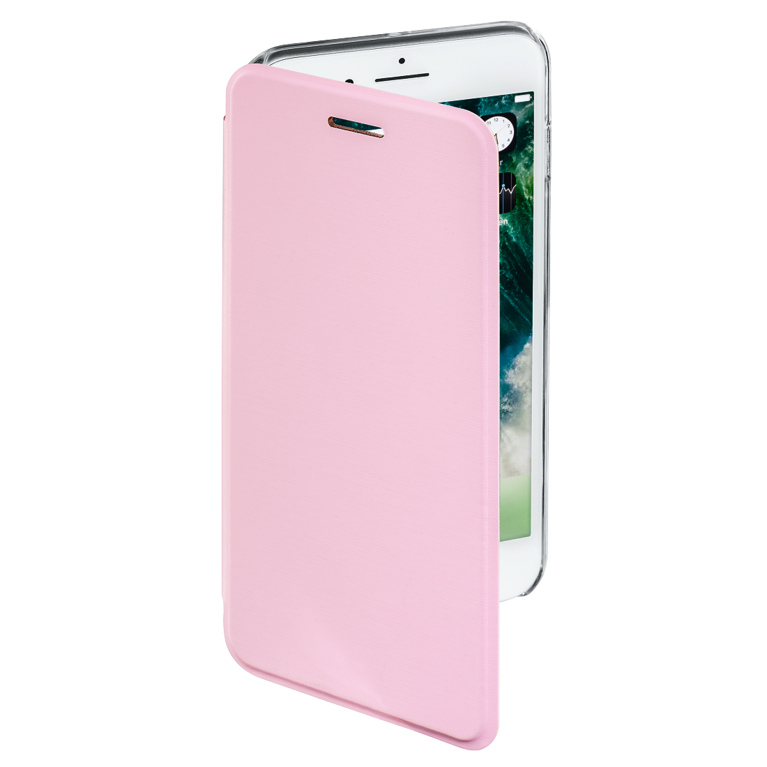 HAMA 177832 "Clear" Booklet Case for Apple iPhone 7 Plus/8 Plus, rose