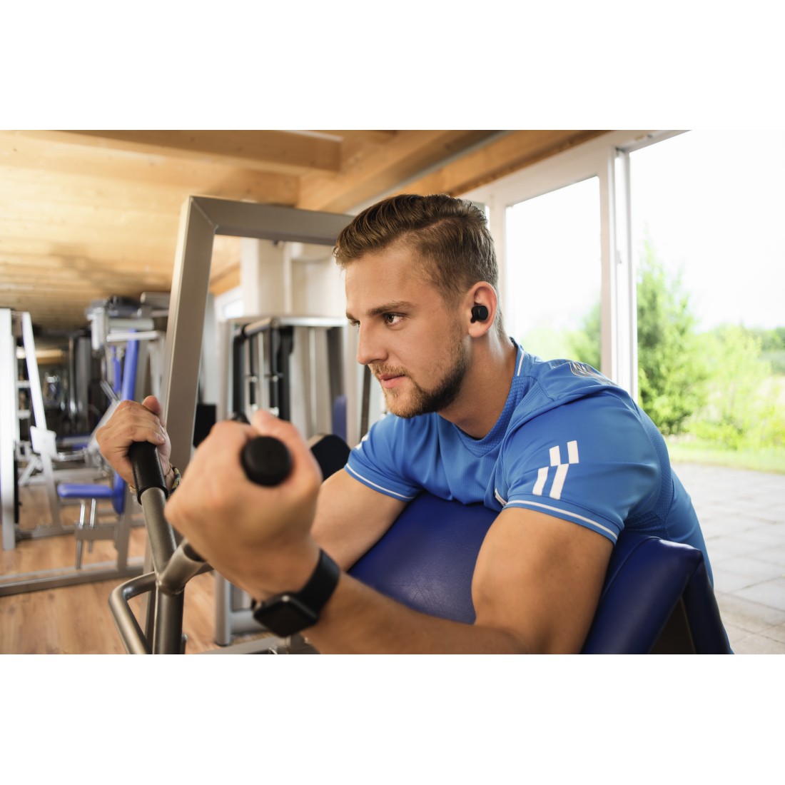 HAMA 178881 Bluetooth® "Disc” headphones, in-ear, full wireless, micro, charging station
