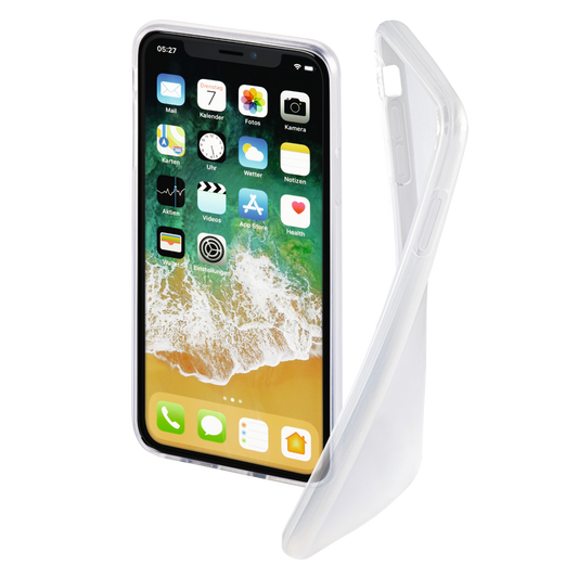 HAMA 181386 "Crystal Clear" Cover for Apple iPhone X, transparent