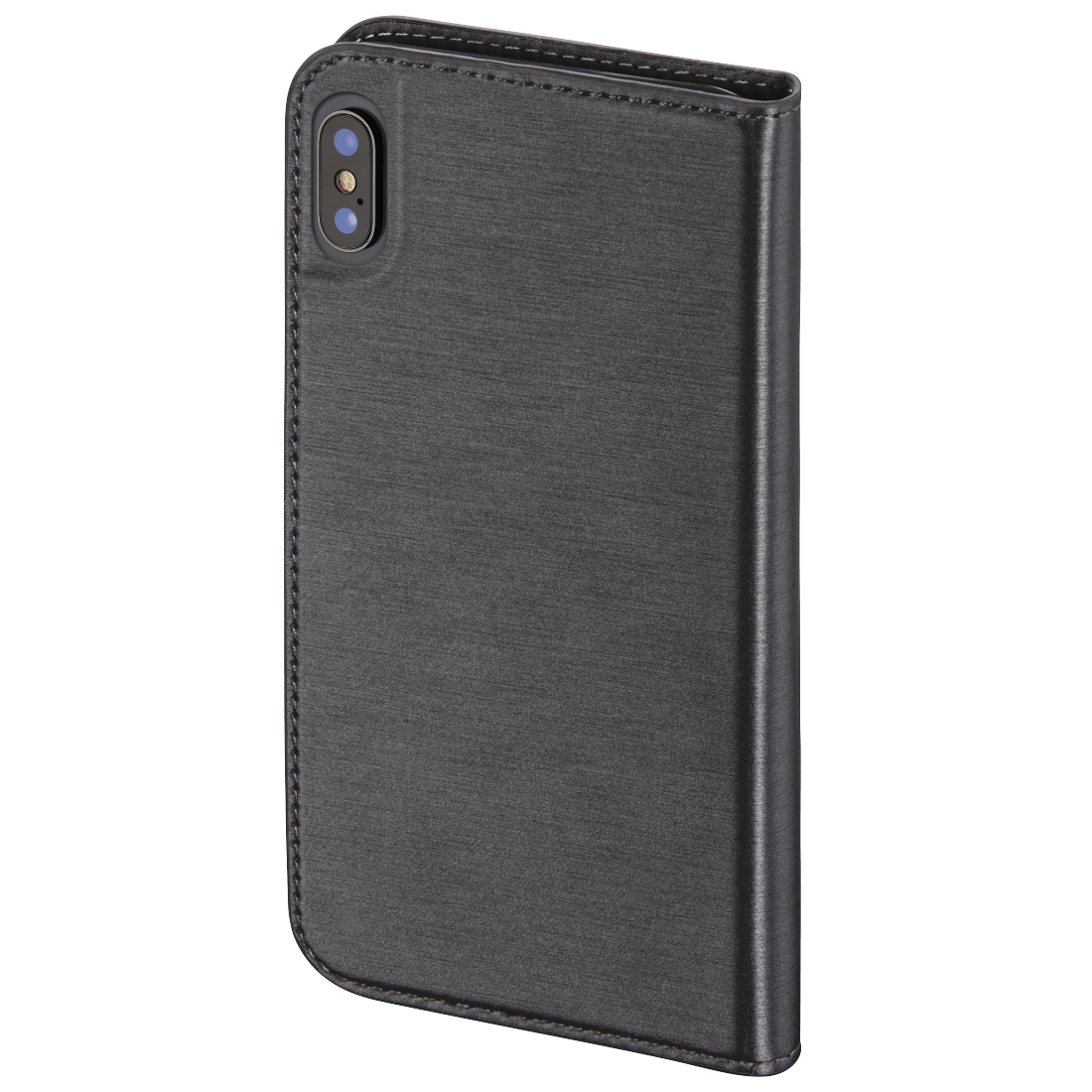 HAMA 181388 "Slim" Booklet for Apple iPhone X, dark grey