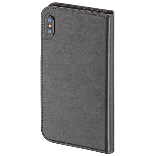 HAMA 181388 "Slim" Booklet for Apple iPhone X, dark grey