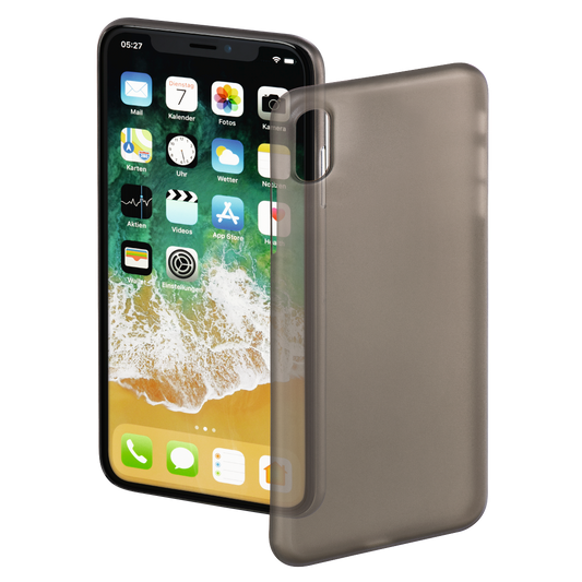HAMA 181392 "Ultra Slim" Cover for Apple iPhone X, black