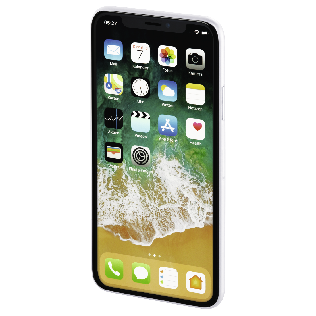 HAMA 181393 "Ultra Slim" Cover for Apple iPhone X, white