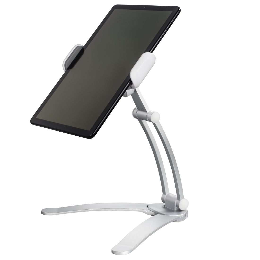 Hama 182580 Aluminium Holder for Tablets from 7 - 15", silver
