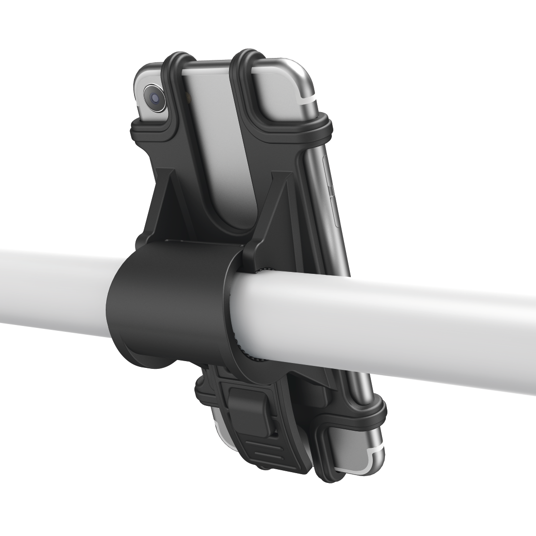 HAMA 183250 Universal Smartphone Bike Holder for Devices 6-8 cm Wide and 13-15 cm High