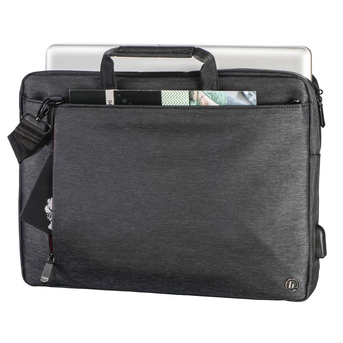 HAMA 185622 Manchester Notebook Bag, up to 36 cm (14.1"), black
