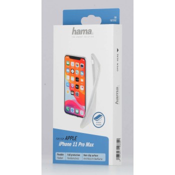 HAMA 187392 "Crystal Clear" Cover for Apple iPhone 11 Pro Max, transparent