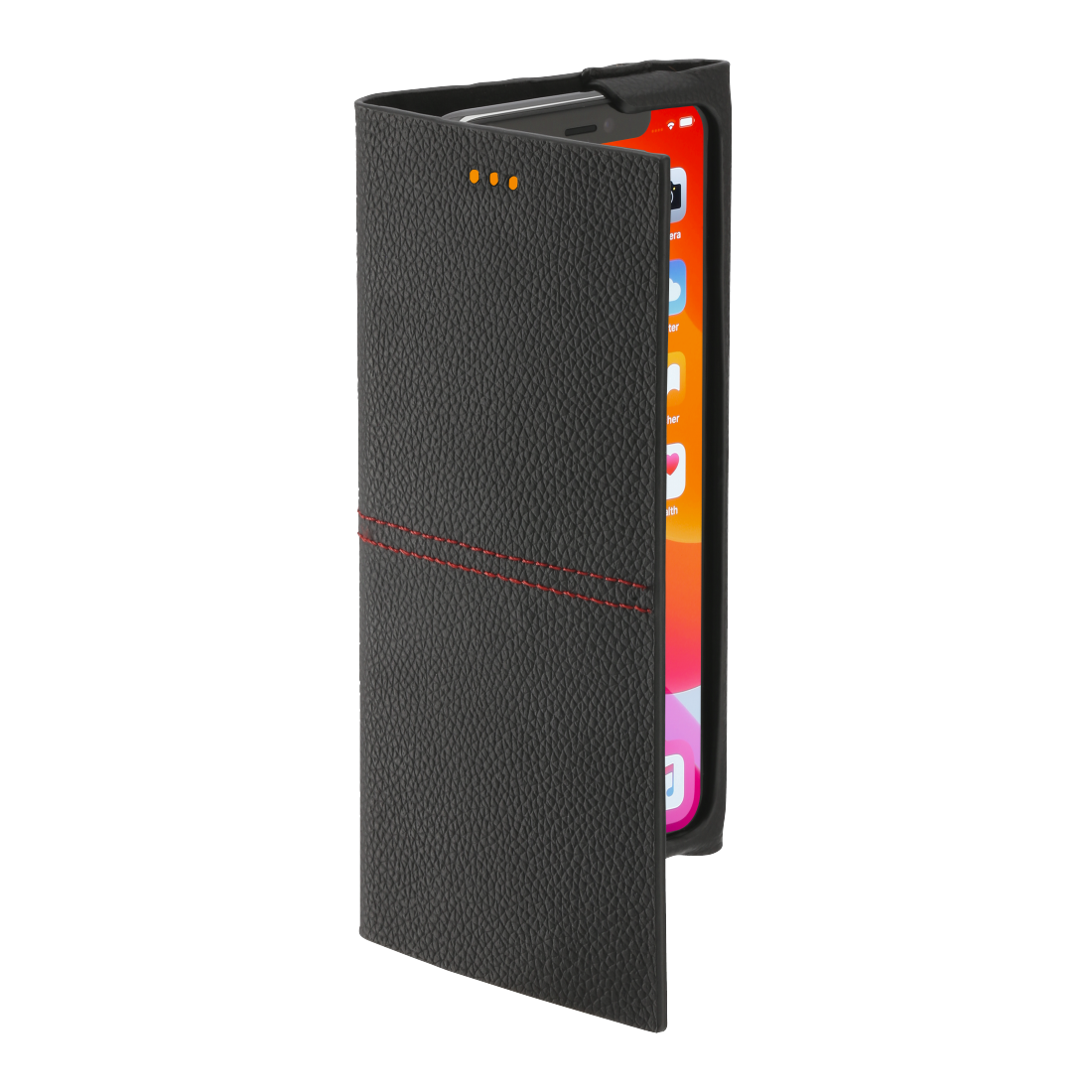 HAMA 187410 Booklet "Red Sensation No. 6" for Apple iPhone 11 Pro, black/red