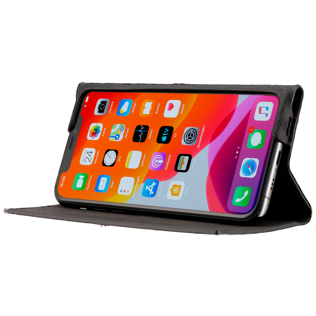HAMA 187412 "Red Sensation No. 6" for Apple iPhone 11 Pro Max, black/red