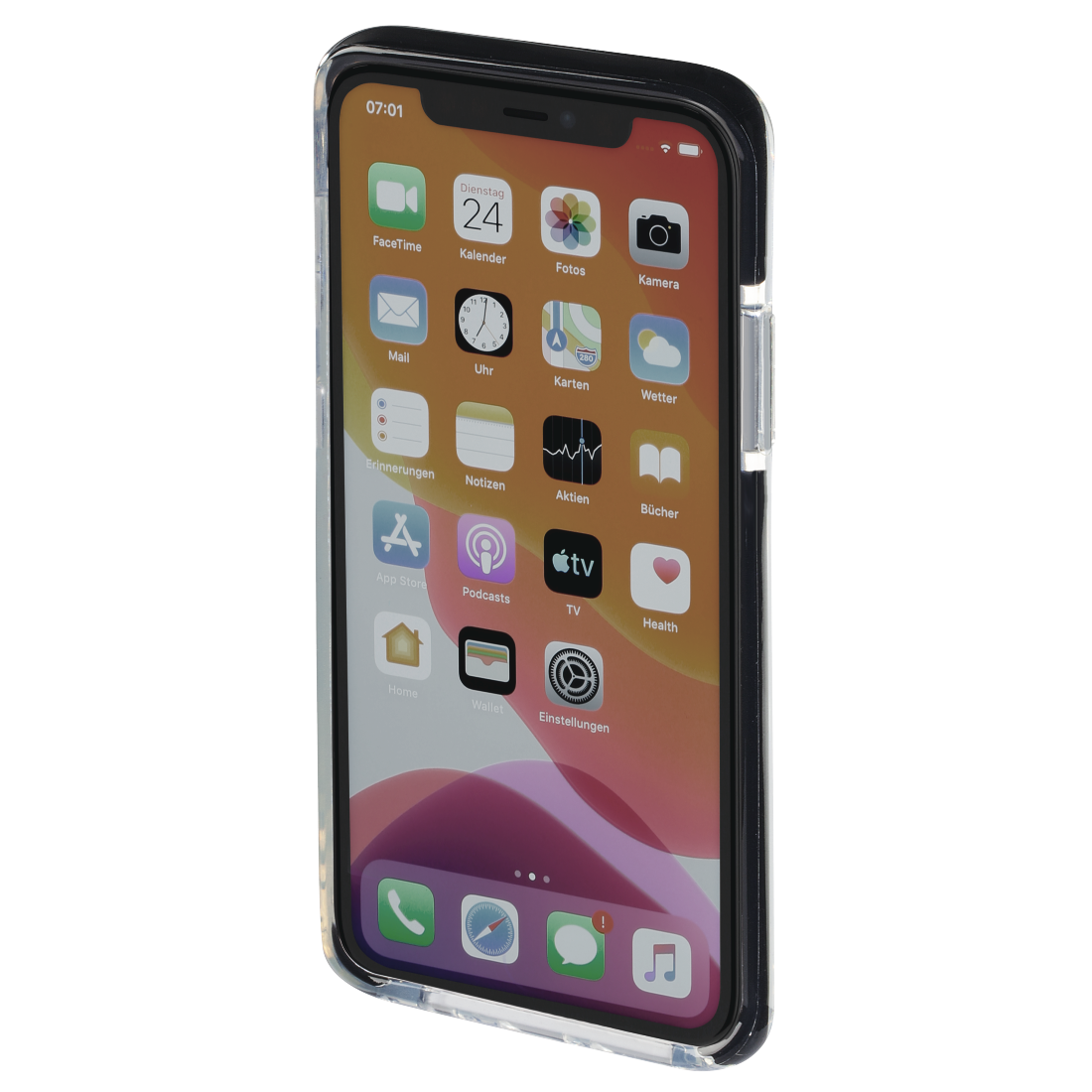 HAMA 188809 Protector cover for  iPhone 12, black