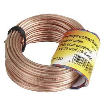 HAMA 30725 LOUDSPEAKER CABLE 2 X 1.5 MM², 10 M