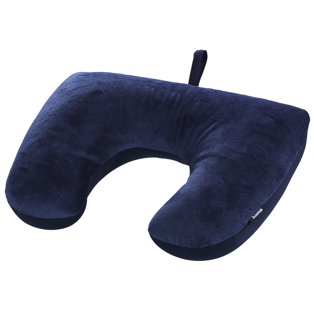 Hama 105366 2in1 micro pearl travel pillow, Dark Blue / Berry
