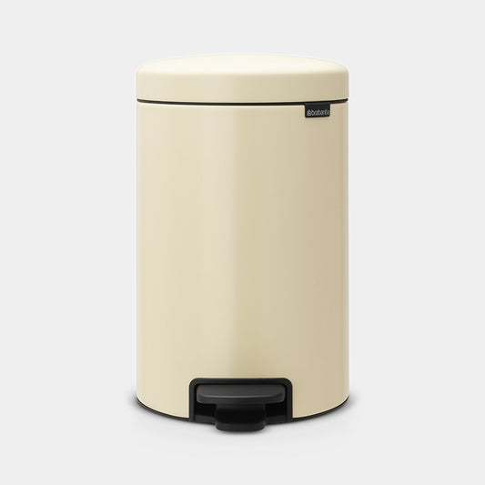 Brabantia 113468 Pedal bin 12L Plastic Bkt Almond