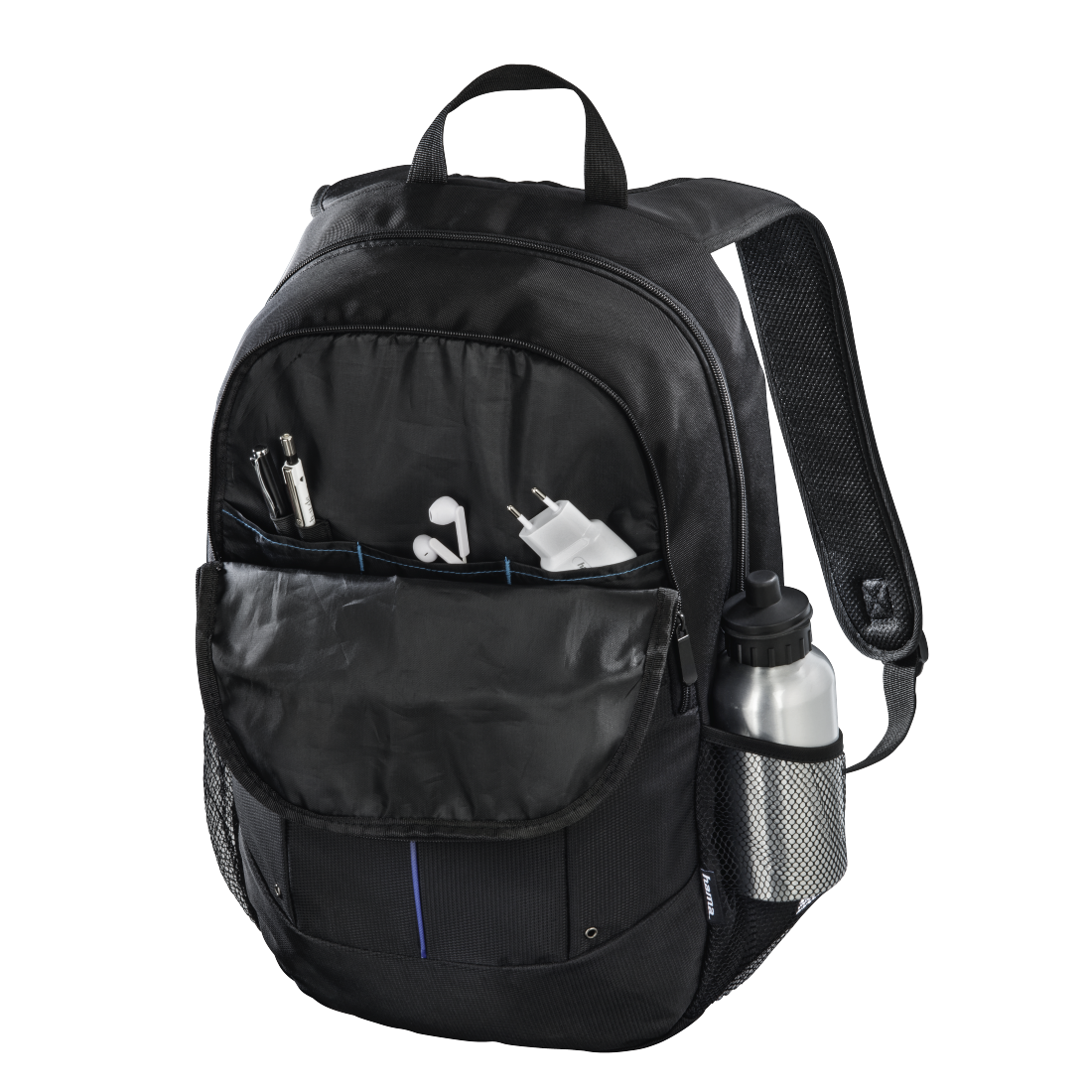 HAMA 101908 "Cape Town" 2in1 backpack, notebooks 40 cm / 15.6 "BLACK-BLUE