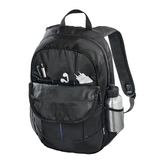 HAMA 101908 "Cape Town" 2in1 backpack, notebooks 40 cm / 15.6 "BLACK-BLUE