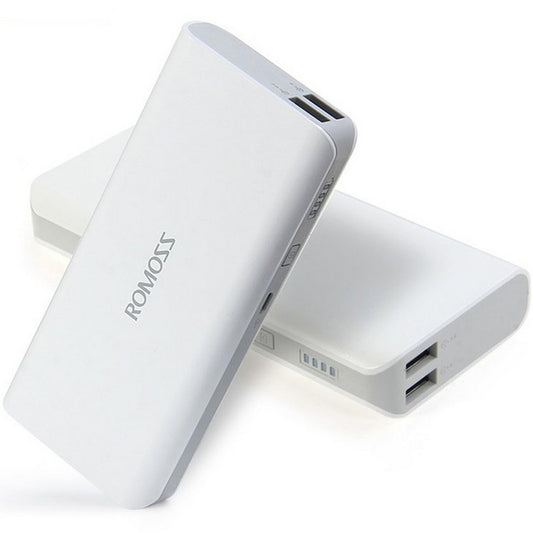 ROMOSS SOLO5 1+1 Bundle Pack Power Bank 10000mAh External Battery Charger Power bank Portable Charger Fast Charging For iPhoneX For iPhone 8plus