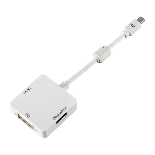 HAMA 53245 3IN1 MINI DISPLAYPORT ADAPTER FOR DVI, DISPLAYPORT OR HDMI™-MAC