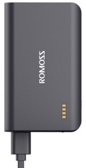 ROMOSS SENSEX PH30 Quick Charge USB3.0 Power Bank 10000mAh Black