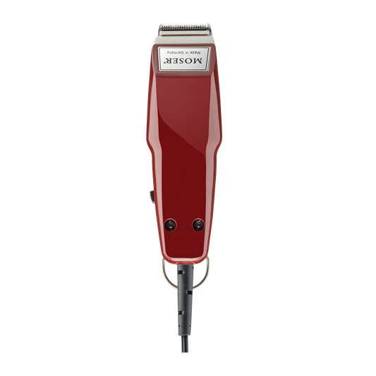 MOSER 1411-0081 HAIR TRIMMER GREY/RED UK-PLUG 220-24