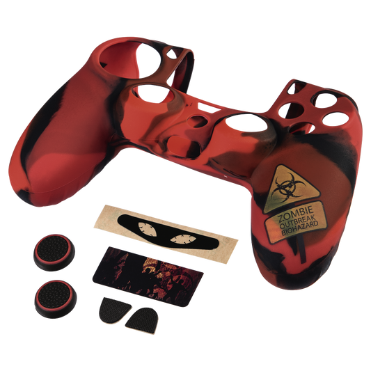 HAMA 54494 Hama "Undead" 7in1 accessory set for the Dualshock 4 controller of the PS4 / Slim / Pro