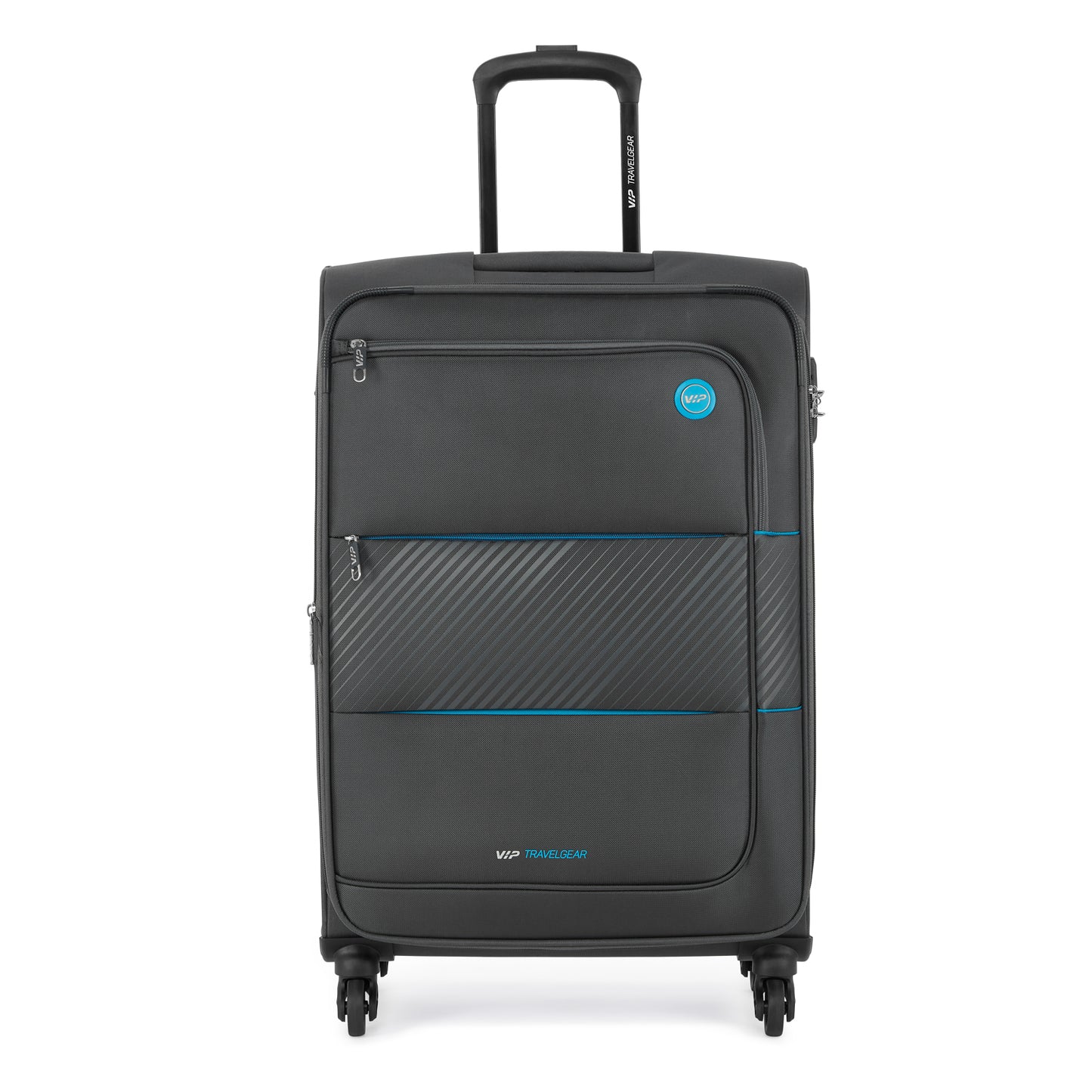 VIP CALIFORNIA 4 Wheels Expandable Soft Trolley 3 Pcs Set -54cm ,69 cm , 79cm