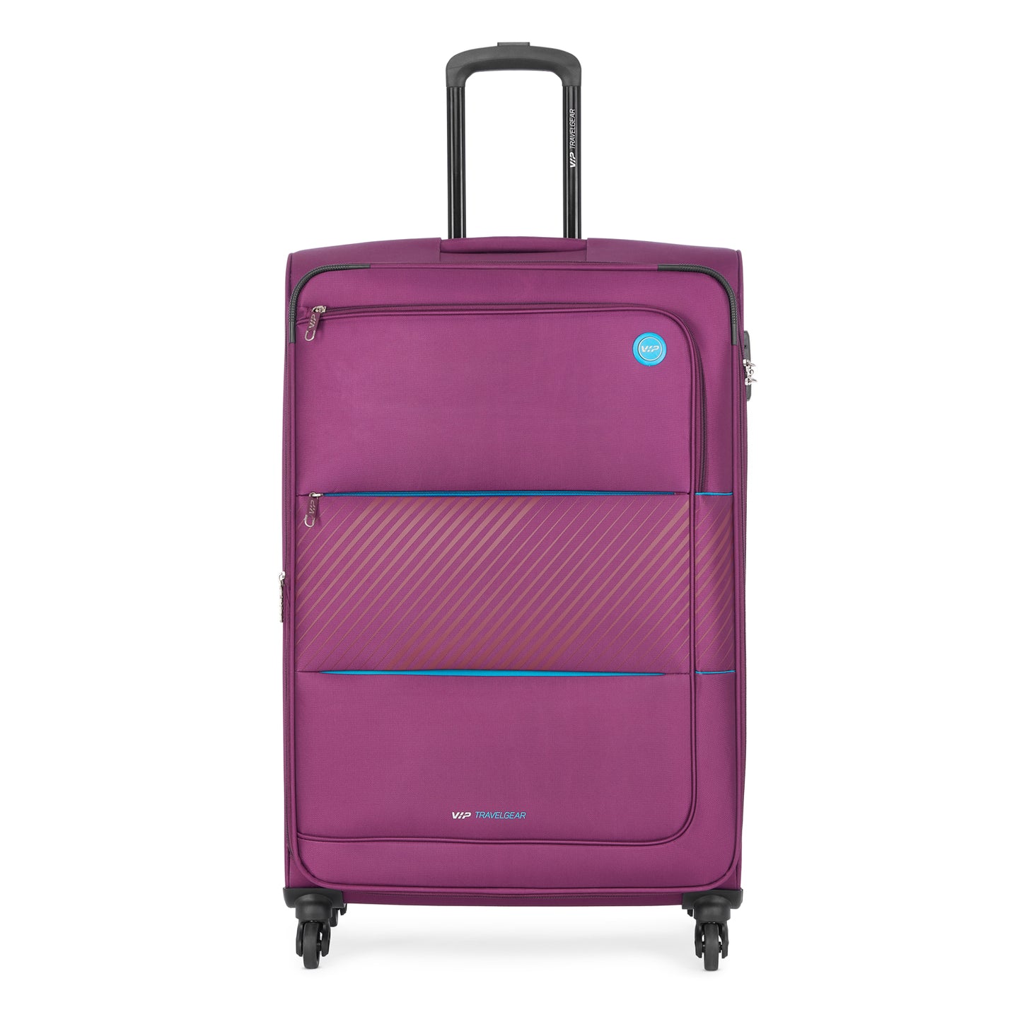 VIP CALIFORNIA 4 Wheels Expandable Soft Trolley 3 Pcs Set -54cm ,69 cm , 79cm