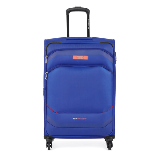 VIP MONTANA 4 Wheel Soft Trolley Expandable 3 Pcs/Set 54cm,69cm,79cm