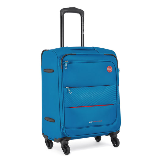VIP CALIFORNIA 4 Wheels Expandable Soft Trolley 3 Pcs Set -54cm ,69 cm , 79cm