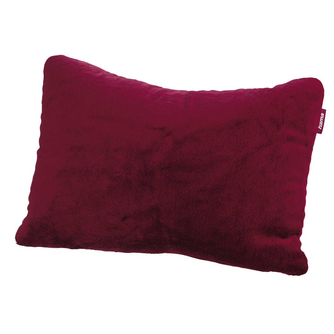 Hama 105366 2in1 micro pearl travel pillow, Dark Blue / Berry