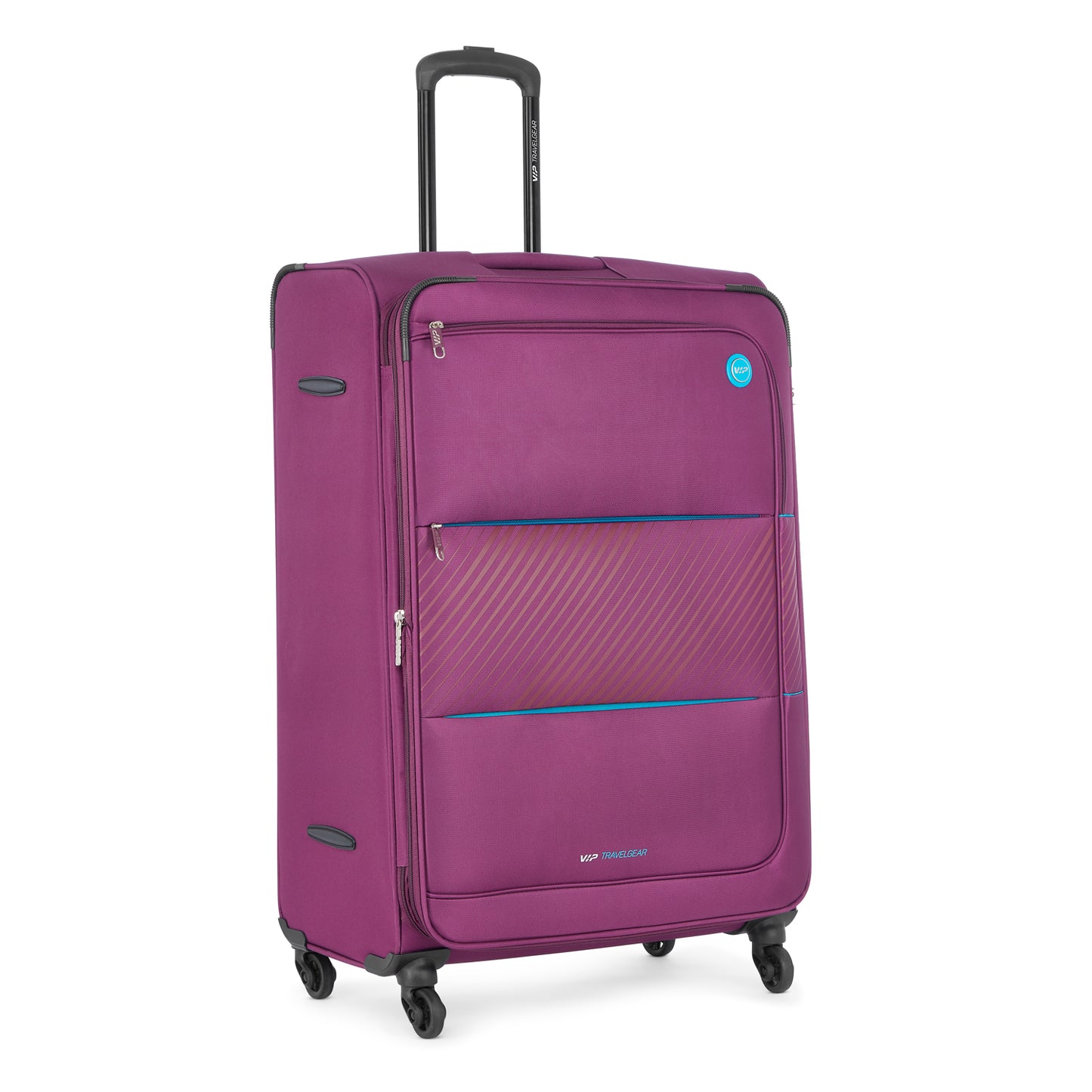VIP CALIFORNIA 4 Wheels Expandable Soft Trolley 3 Pcs Set -54cm ,69 cm , 79cm
