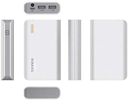 ROMOSS Solit 3 6000mAh Power Bank - WHITE