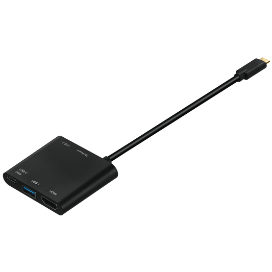 HAMA 135729 4IN1 USB-C MULTIPORT ADAPTER FOR 2XUSB 3.1,HDMI™& USB-C(DATA)
