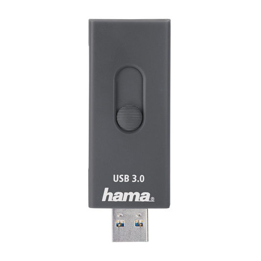 HAMA 135753 USB 3.1 SD/MIC.SD CARD READER GREY