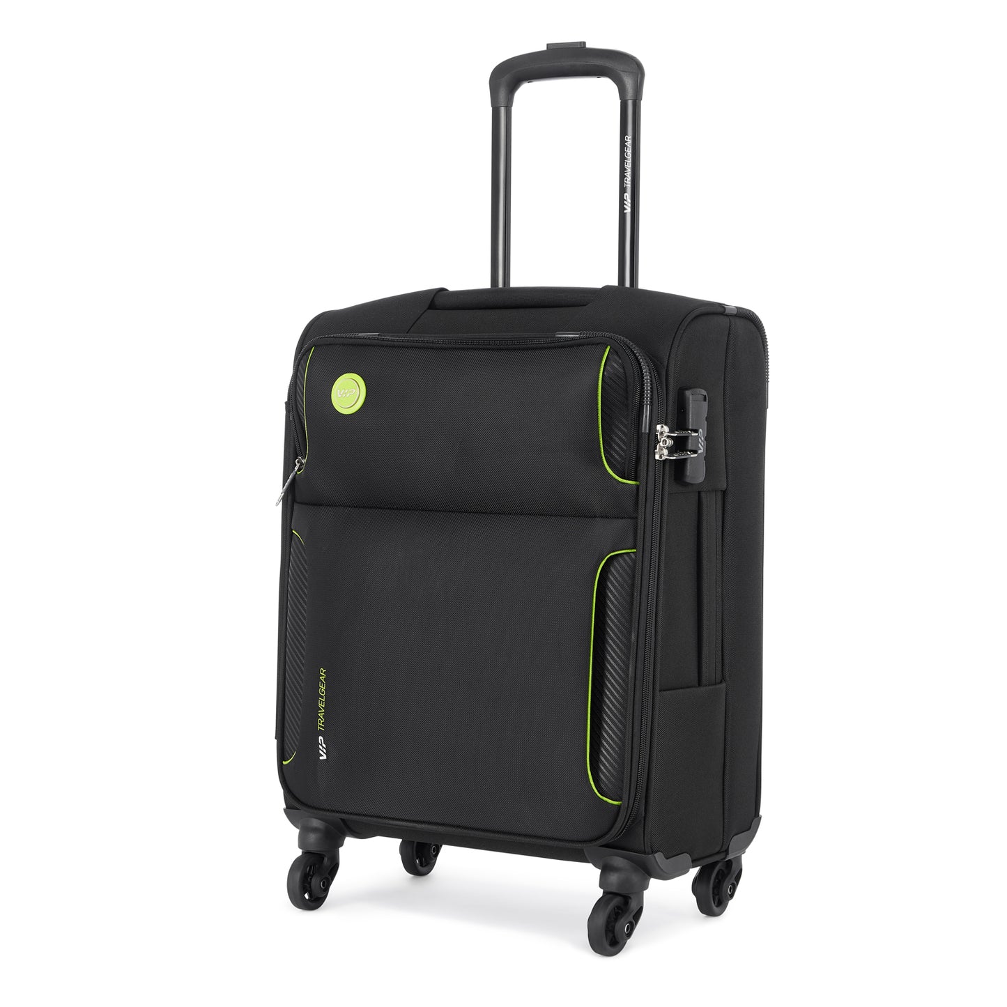 VIP CANADA 4 Wheels Soft Trolley Expandable 3 Pc Set 54cm , 69cm , 79cm