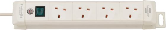 BRENNENSTUHL 1952243100 4WAY , 1.8 MTR CABLE EXTENSION