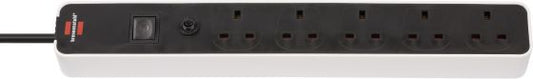 BRENNENSTUHL 1153253020 ECOLOR 5-WAY+FUSE BTN 1.5M