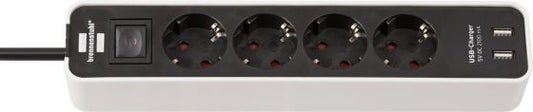 BRENNENSTUHL 1153240026 ECOLOR 4 SOCKET WITH USB