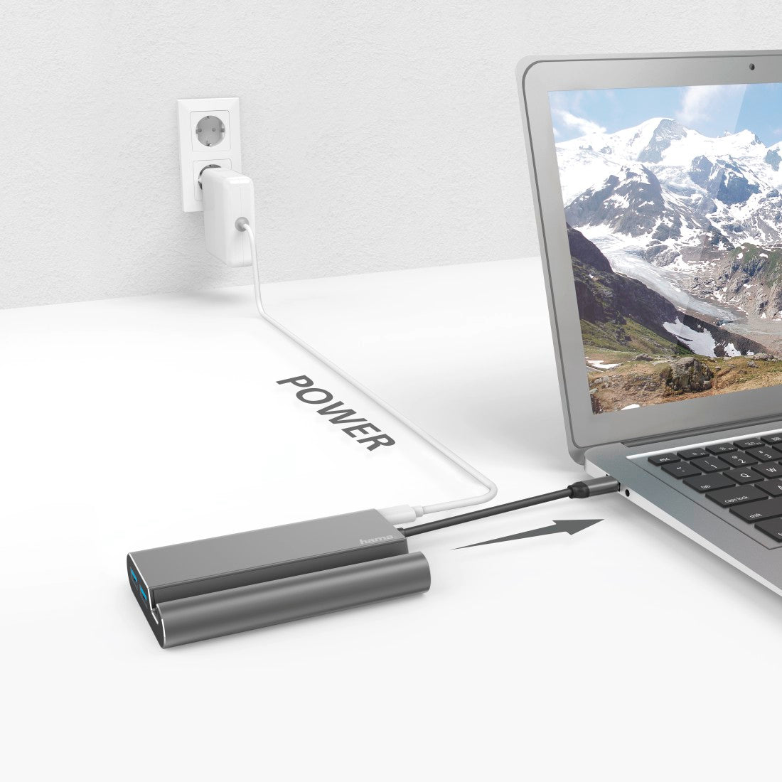 HAMA 135760 7IN1 USB C DOCKING STATION